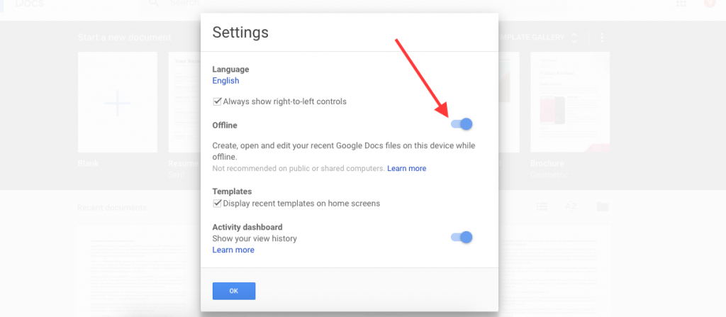 How to use Google Docs completely offline