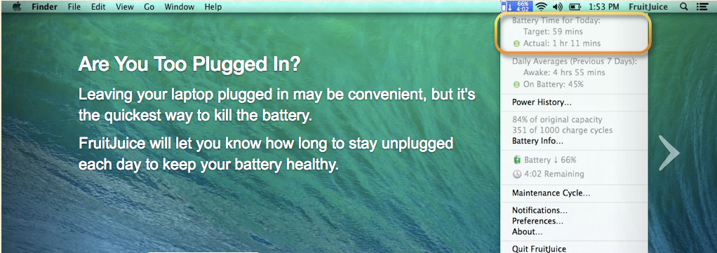 Apps to help you Monitor and Improve your MacBook Battery Life