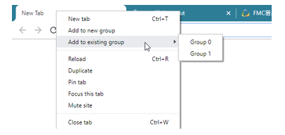 tab groups google chrome