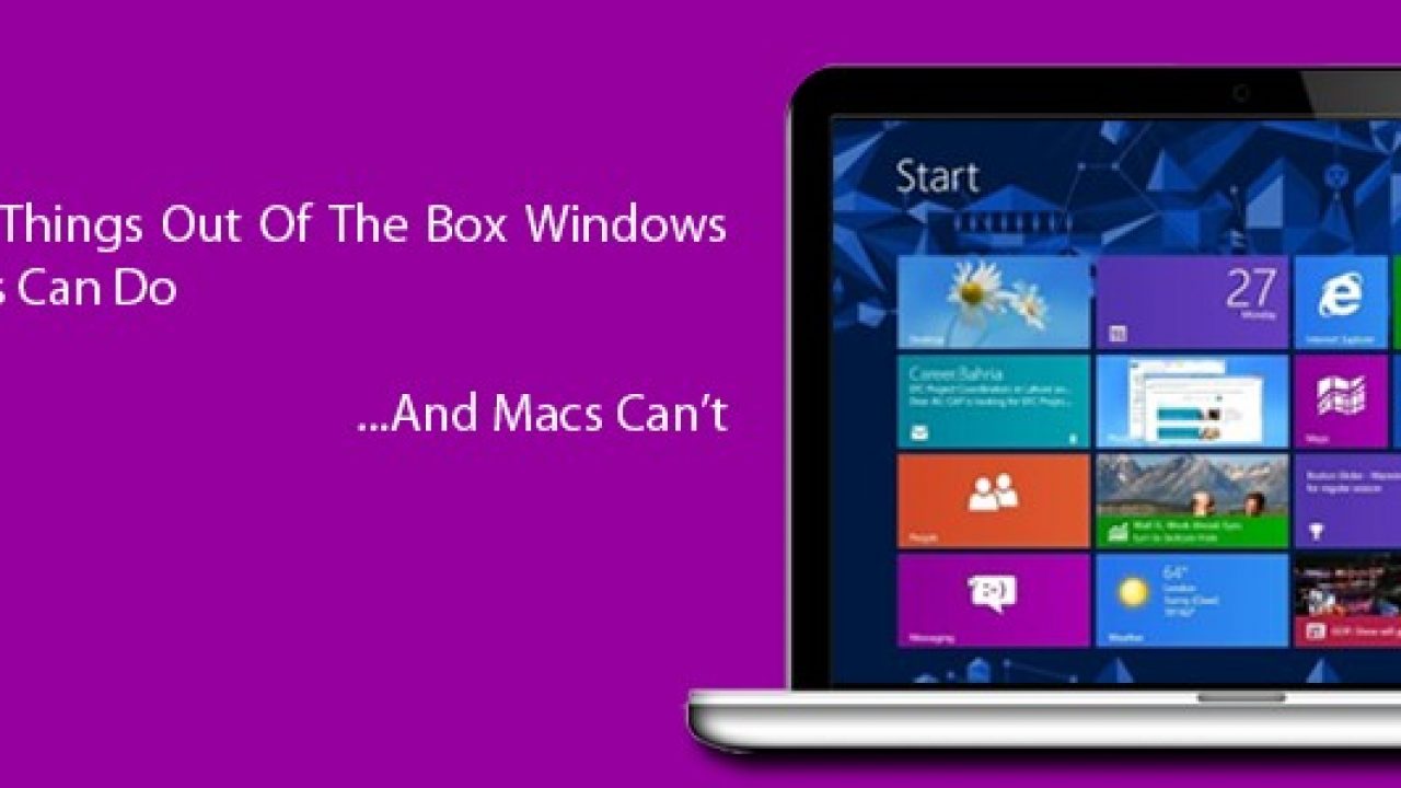 12 Things Windows Pc Can Do And Apple Mac Cannot Innov8tiv