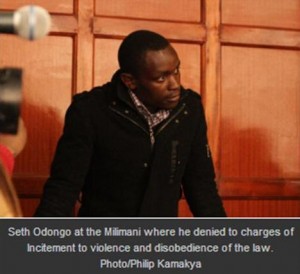Kenyan Blogger Charged For Inciting Ethnic Animosity Released On A $5,700 Cash Bail