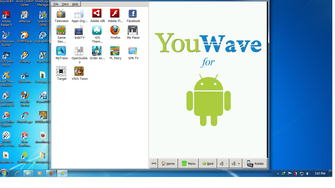 android emulator for windows 7 32 bit 1gb ram free download