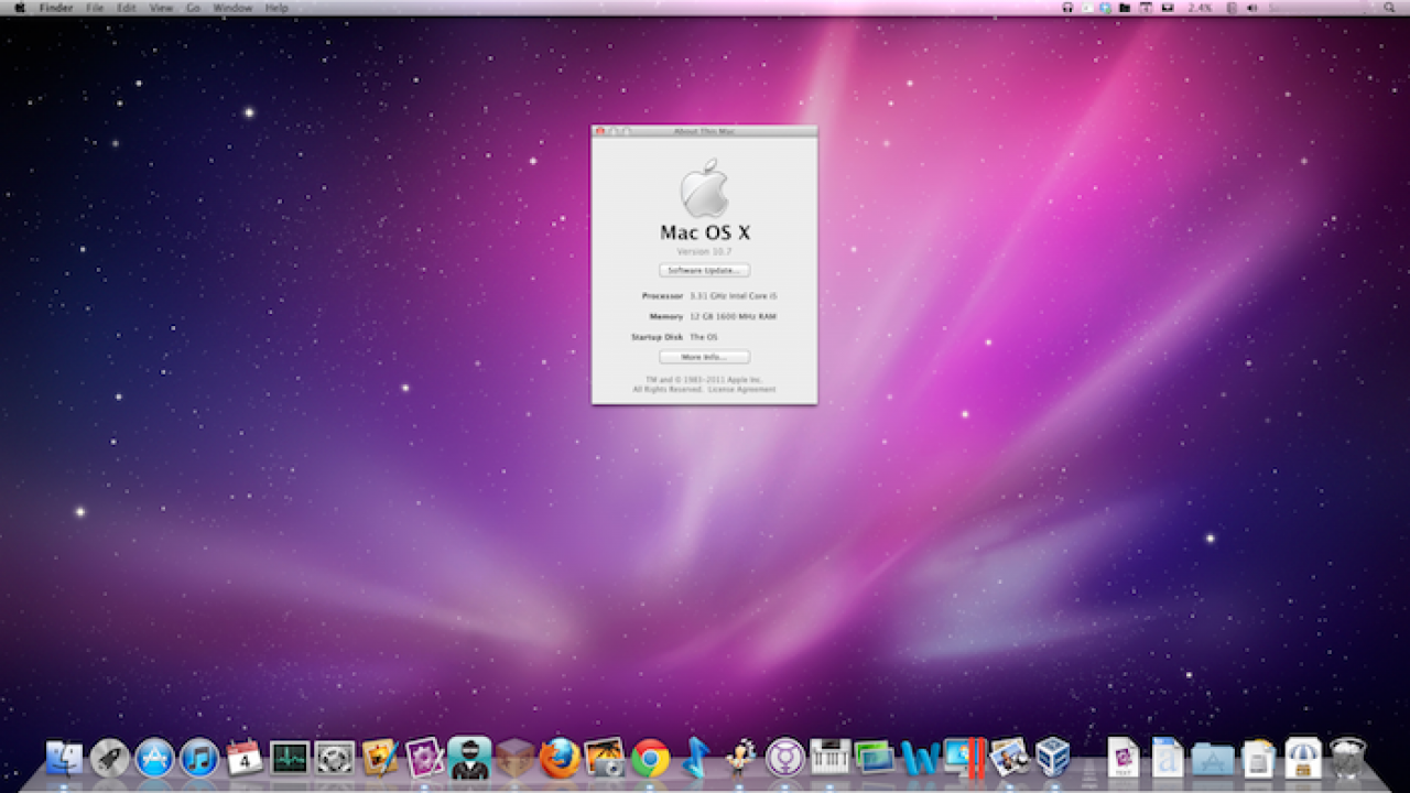 mac os x mavericks dmg