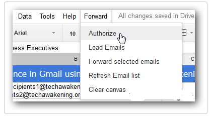Email Forwarding Multiple Messages at Once in Gmail