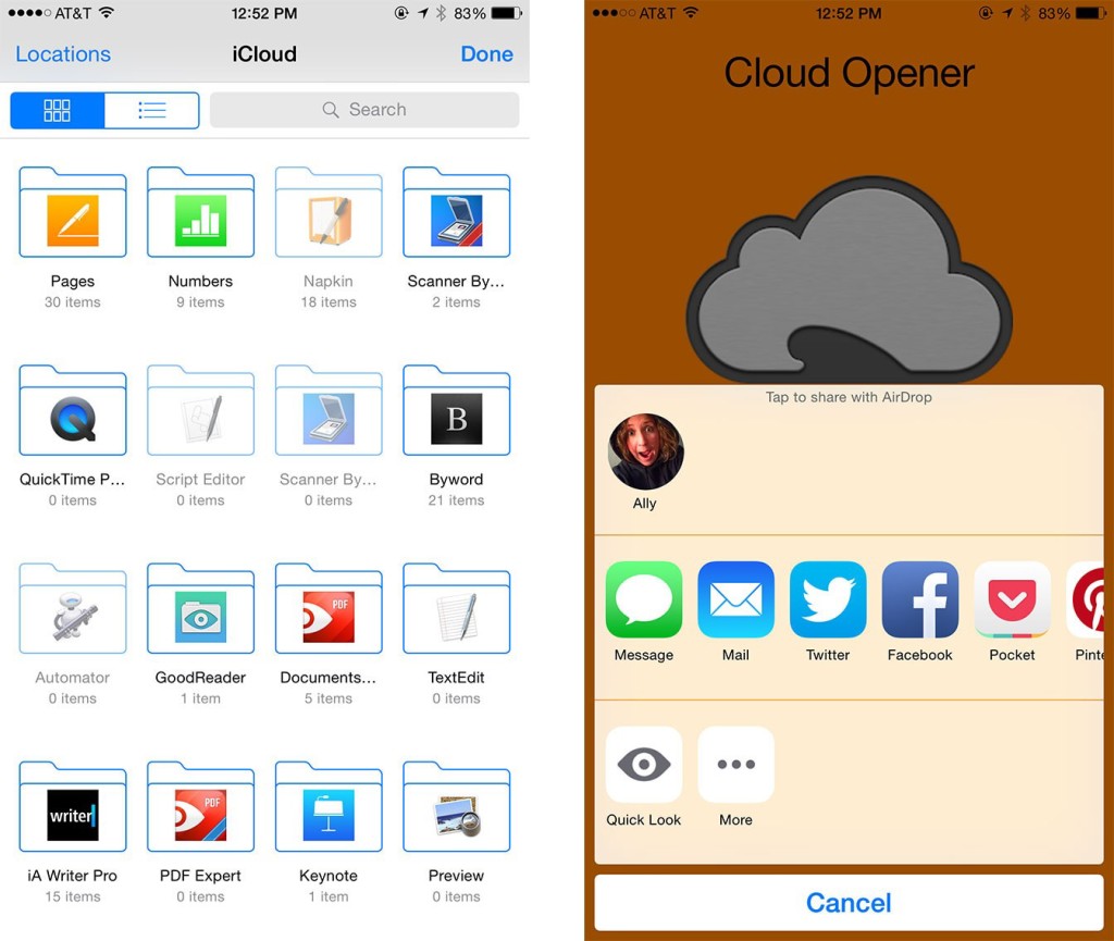 View iCloud Drive Files on iPhone 