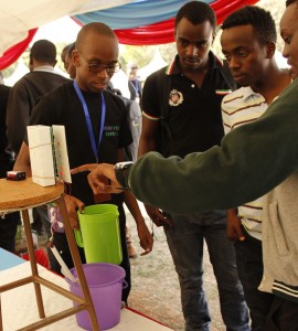 Meet Peter Ruigu, a JKUAT Student Who Has Come Up With An Innovation To Monitor Water Tank Content