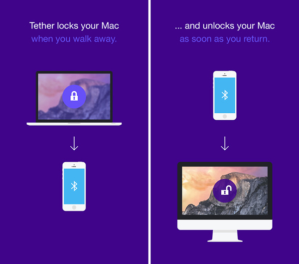 lock your mac with iphone tether