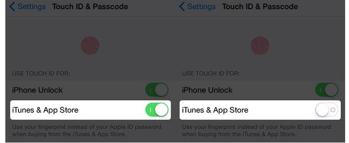 fix touch id not working  2