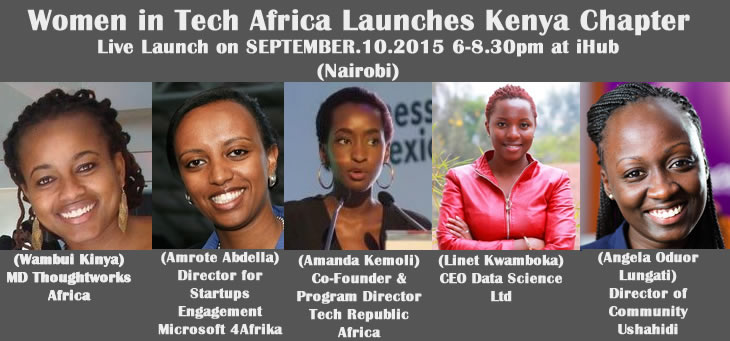 Women In Tech Africa Launching The Kenyan Chapter | Sept. 10