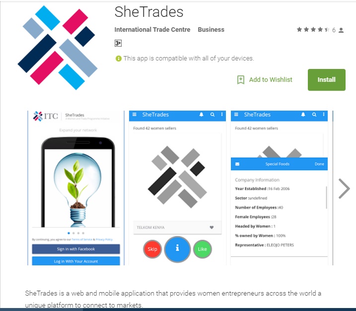 International Trade Center Rolls Out App To Connect Female Entrepreneurs To Market