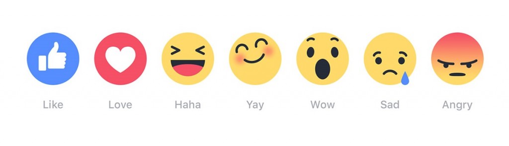 In Addition To Like, You Now Get Haha, Wow, Love, Sad & Angry Emoji Reactions On Facebook