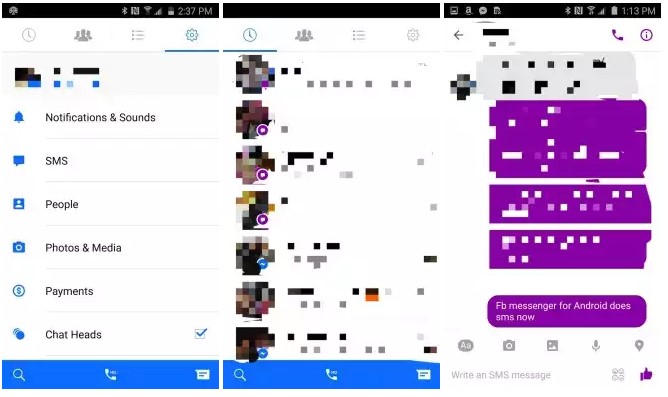 SMS Integration Making A Come Back To Facebook’s Messenger App