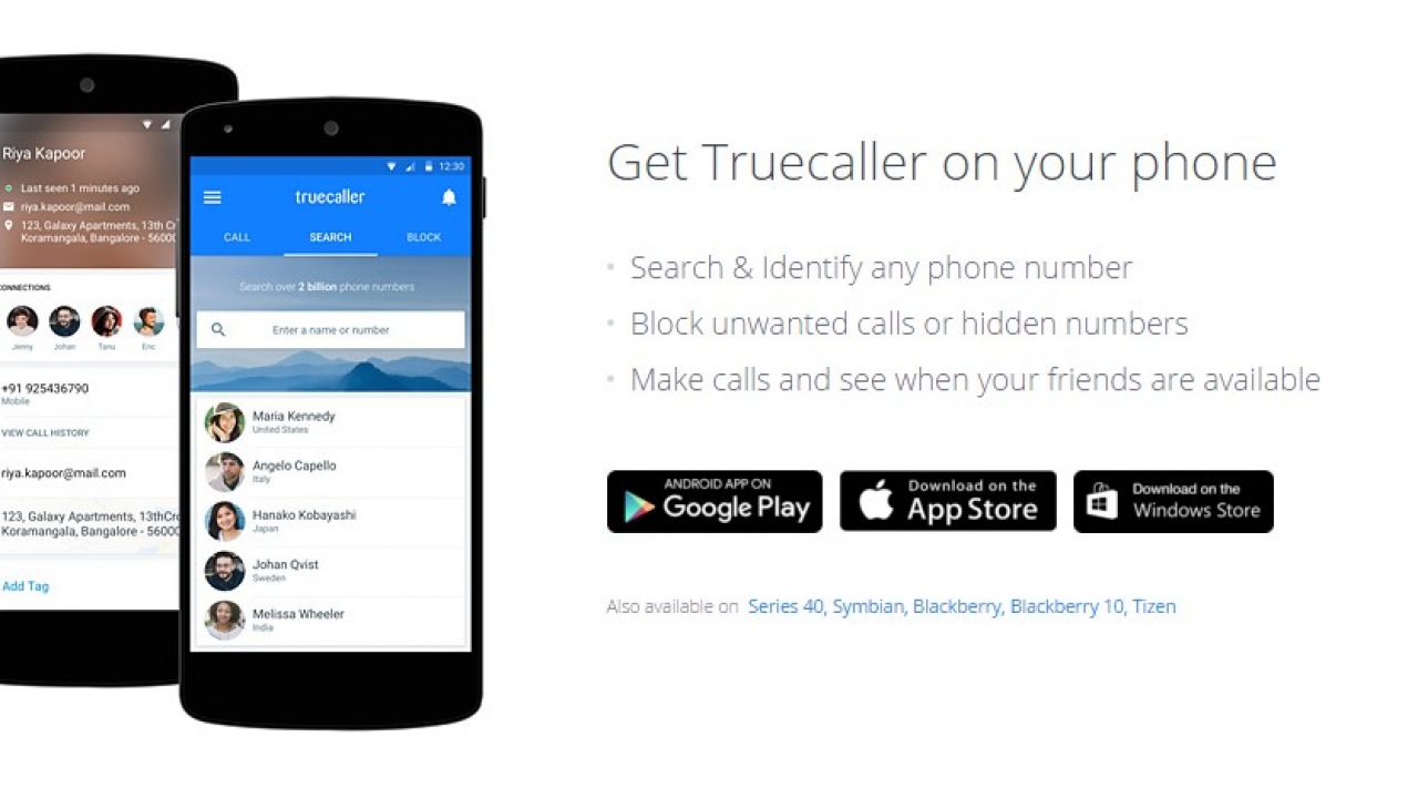 truecaller app for blackberry