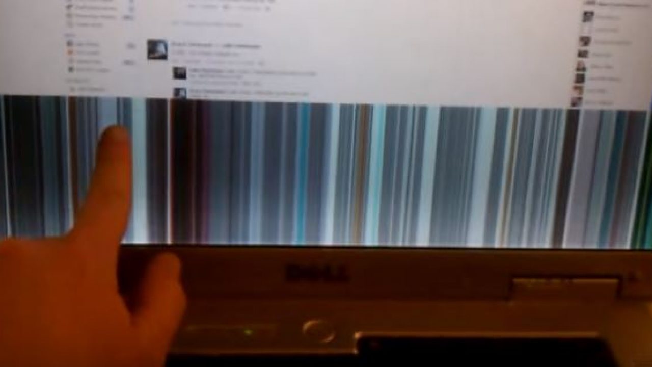 hp monitor vertical lines on screen