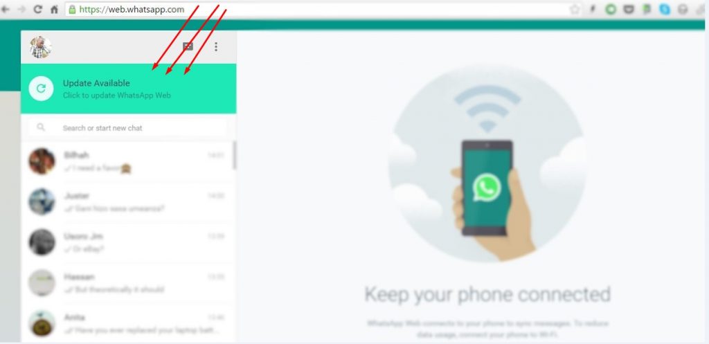 Featured image of post Whatsapp Web New Update / Whatsapp from facebook whatsapp messenger is a free messaging app available for android and other smartphones.