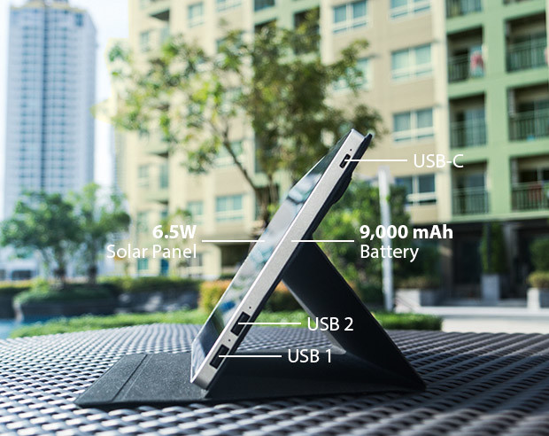 Solartab® C, the World’s first Solar Charger with USB-C now on Indiegogo
