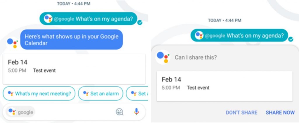Google Allo can now share your Personal Data if you let it