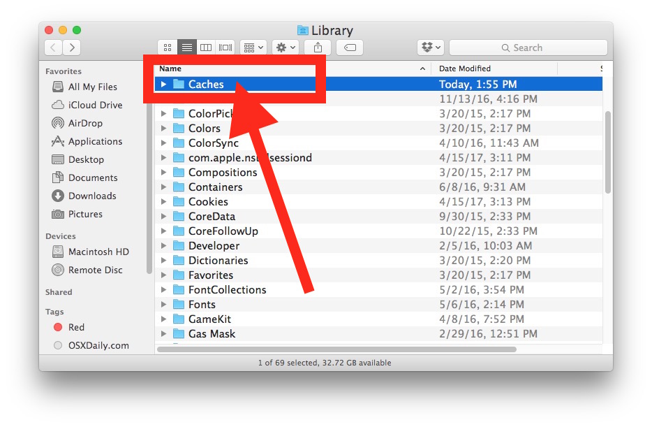 why clear cache on mac