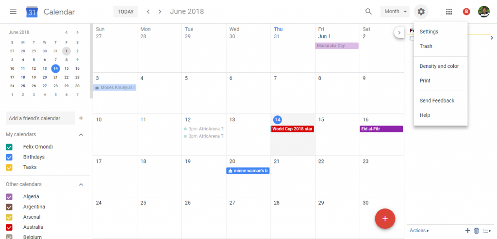 How to add World Cup 2018 Fixture timetable to your Google Calendar ...