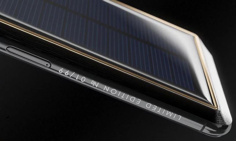 There’s a tesla iPhone X variant worth $4,600 and comes fitted with Solar Panel charging element
