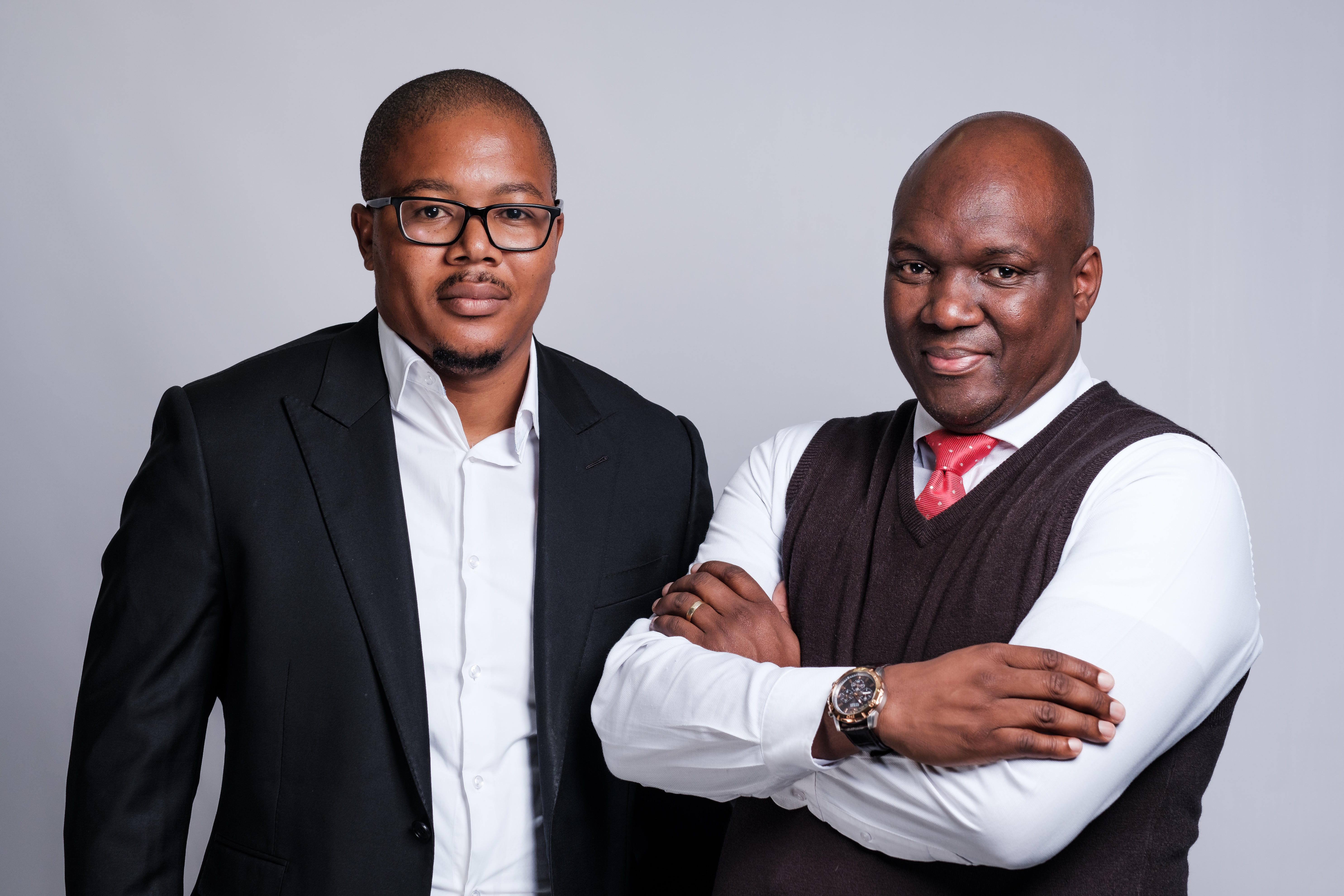 Founders of Zande Africa Siya Ntutela (CEO) and Mdu Thabethe (COO)